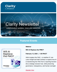 Clarity Customer Newsletter Thumbnail