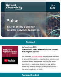Network Observability Pulse Newsletter Thumbnail