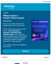 ValueOps Customer Newsletter Thumbnail