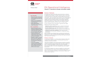 DX Operational Intelligence