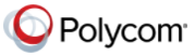Polycom logo.